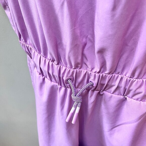 Athleta Girl Jump For Joy Jumpsuit Size L (12)‎ Purple Polyester & Spandex - Picture 4 of 8